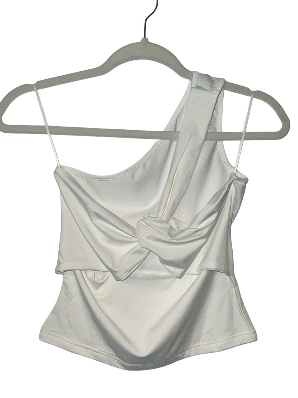 Princess Polly White Cowl Neck Cami | Satin Going Out Top Y2K Coquette